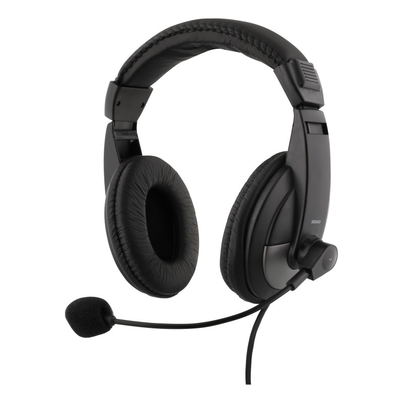 Gaming Headset - Deltaco over-ear headset med USB-C