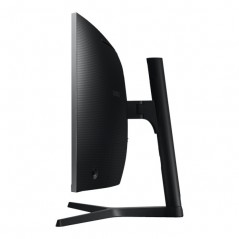 Used computer monitors - Samsung 34" välvd skärm 3440x1440 med USB-C 65W PD (beg)