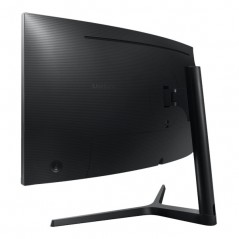 Used computer monitors - Samsung 34" välvd skärm 3440x1440 med USB-C 65W PD (beg)