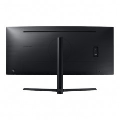 Used computer monitors - Samsung 34" välvd skärm 3440x1440 med USB-C 65W PD (beg)