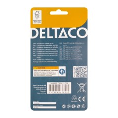 Deltaco CR2032 litiumbatteri 10-pack knappcellsbatterier