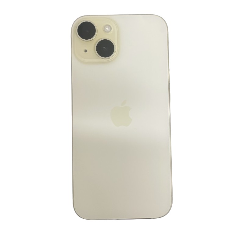 Used iPhone - iPhone 15 128GB Yellow med 1 års garanti (beg)