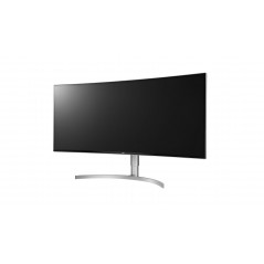 Used computer monitors - LG 38" välvd IPS-skärm 3840x1600 med USB-C 60W PD (beg)