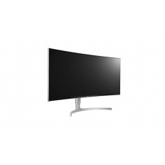 Used computer monitors - LG 38" välvd IPS-skärm 3840x1600 med USB-C 60W PD (beg)