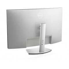 Used computer monitors - Dell S3221QS 32" välvd 4K-skärm 3840x2160 med VA-panel och 2x USB 3.0 (beg med repor)