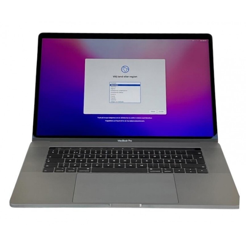 Used Macbook Pro - MacBook Pro 15-tum 2018 i7 32GB 512GB Silver (beg med små märken skärm)