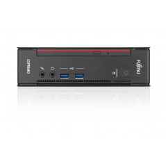 Used desktop computer - Fujitsu Esprimo Q556 Mini PC i3 (gen 6) 8GB 128GB W10P med WiFi (beg)