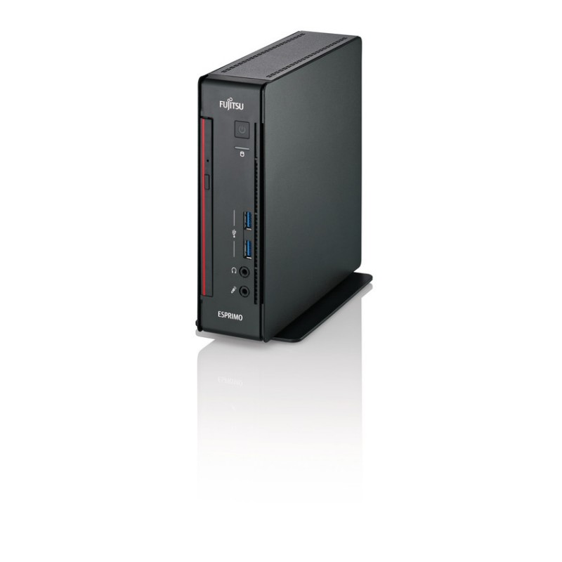 Used desktop computer - Fujitsu Esprimo Q556 Mini PC i3 (gen 6) 8GB 128GB W10P med WiFi (beg)