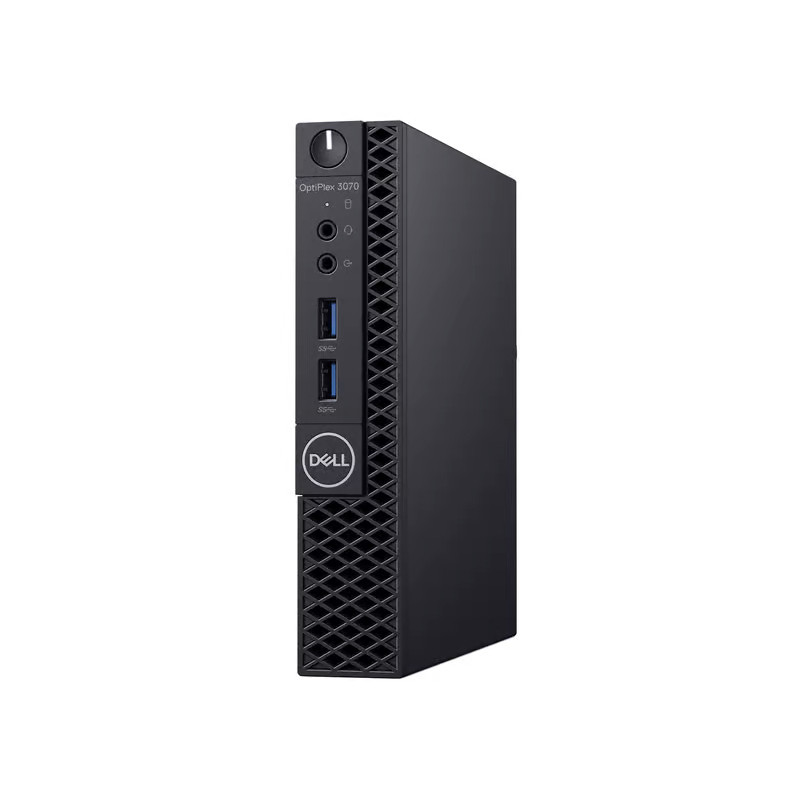 Used desktop computer - Dell OptiPlex 3070 Micro i3 9th 8GB 128GB W11P med WiFi (beg)