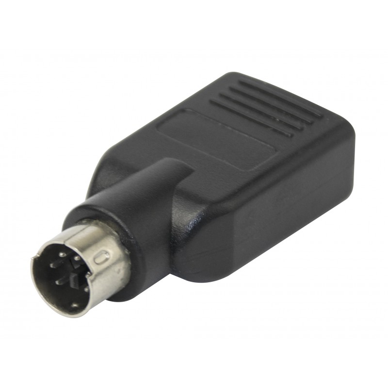 USB adapter - Deltaco adapter USB till PS/2 för mus och tangentbord