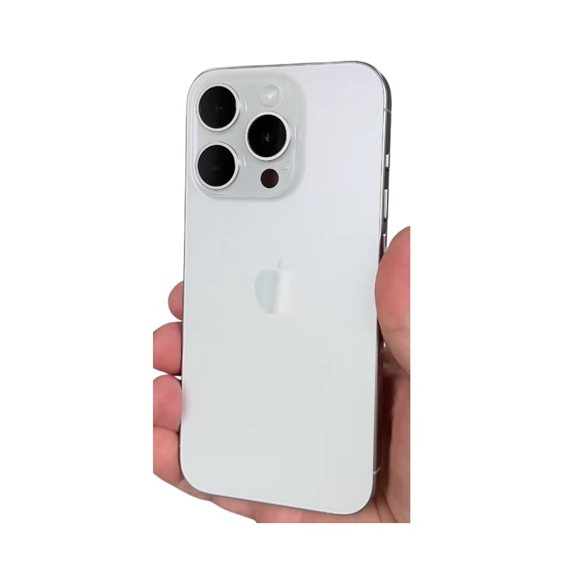 Used iPhone - iPhone 15 Pro 128GB Vit Titan med 1 års garanti (beg)