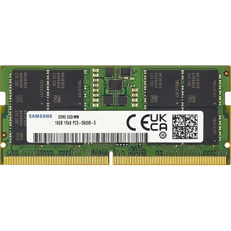 RAM-memories - Samsung 16GB DDR5 5600 MHz SO-DIMM RAM-minne till laptop (beg)