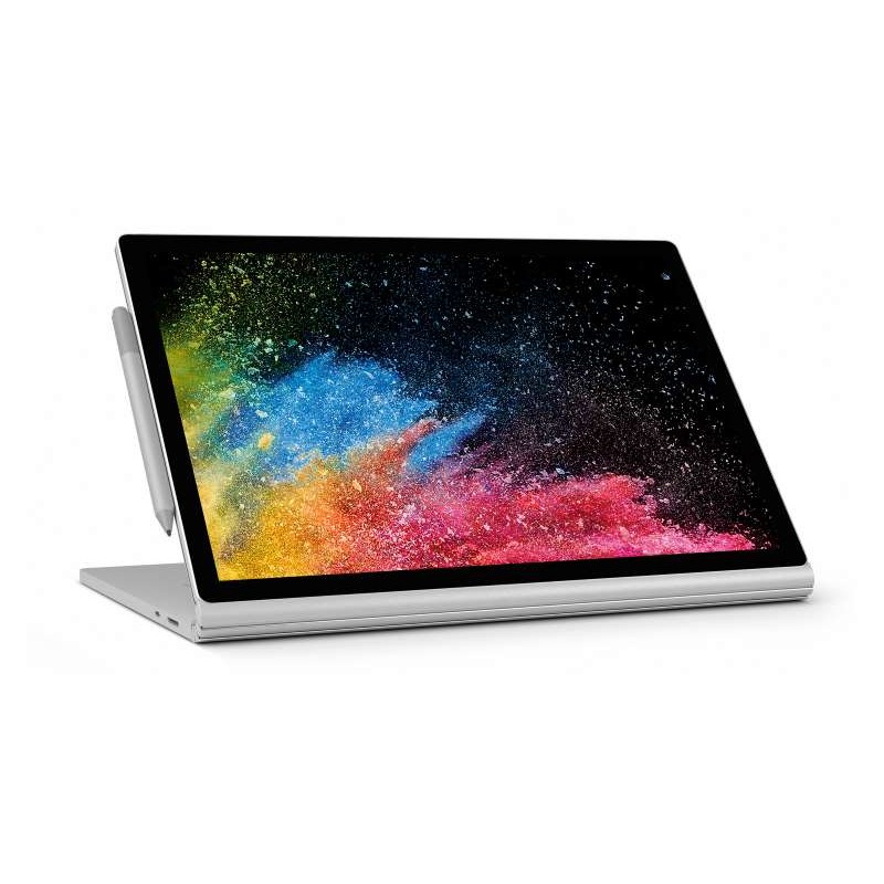 Used laptop 13" - Microsoft Surface Book 2 13.5" Touch 3K i7 16GB 512GB GTX 1050 W11P (beg med liten repa skärm)
