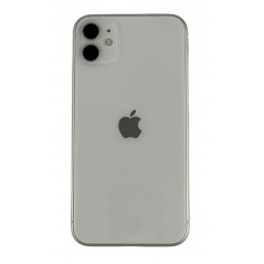 Used iPhone - iPhone 11 64GB White med 1 års garanti (beg med mura, ny skärm, nytt batteri)