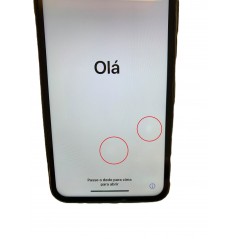 iPhone 11 64GB White med 1 års garanti (beg med mura, ny skärm, nytt batteri)