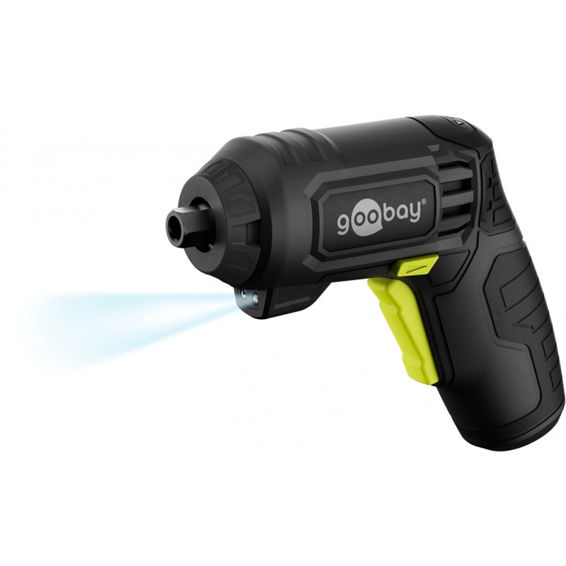 Drilling machine & Screw driver - Goobay batteridriven skruvdragare med 28 bits