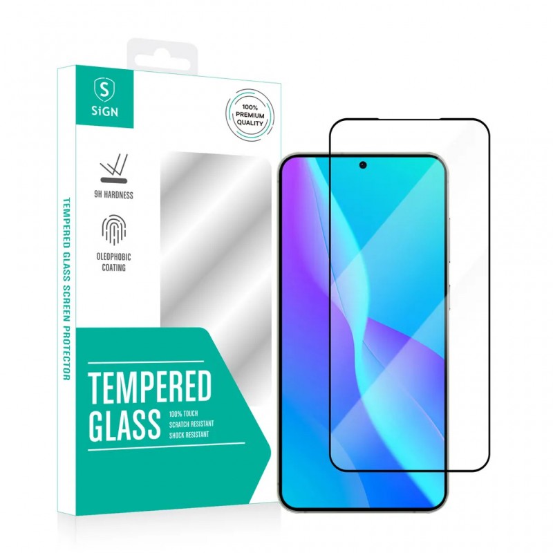 Screen protectors - SiGN skärmskydd Samsung Galaxy S24 och S25 med stöd för fingeravtrycksläsning