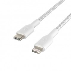 Computer accessories - Belkin flätad MFi USB-C till Lightning-kabel 1 meter med BoostCharge