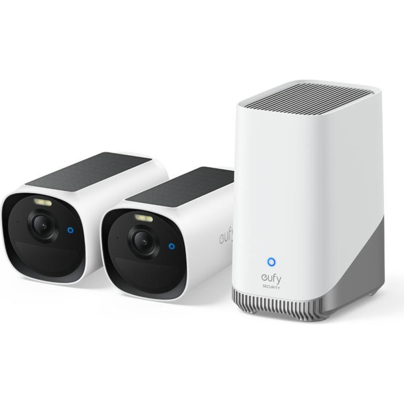 Digital Videocamera - Eufy EufyCam 2 stycken E40 säkerhetskameror samt HomeBase S380