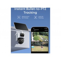 Digital Videocamera - Eufy EufyCam S4 Solo övervakningskamera med 4K, 2K 360° samt solcellsdrift