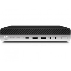 Used desktop computer - HP EliteDesk 705 G5 Mini Ryzen 3 16GB 256GB RX 560X 4GB W11P (beg)