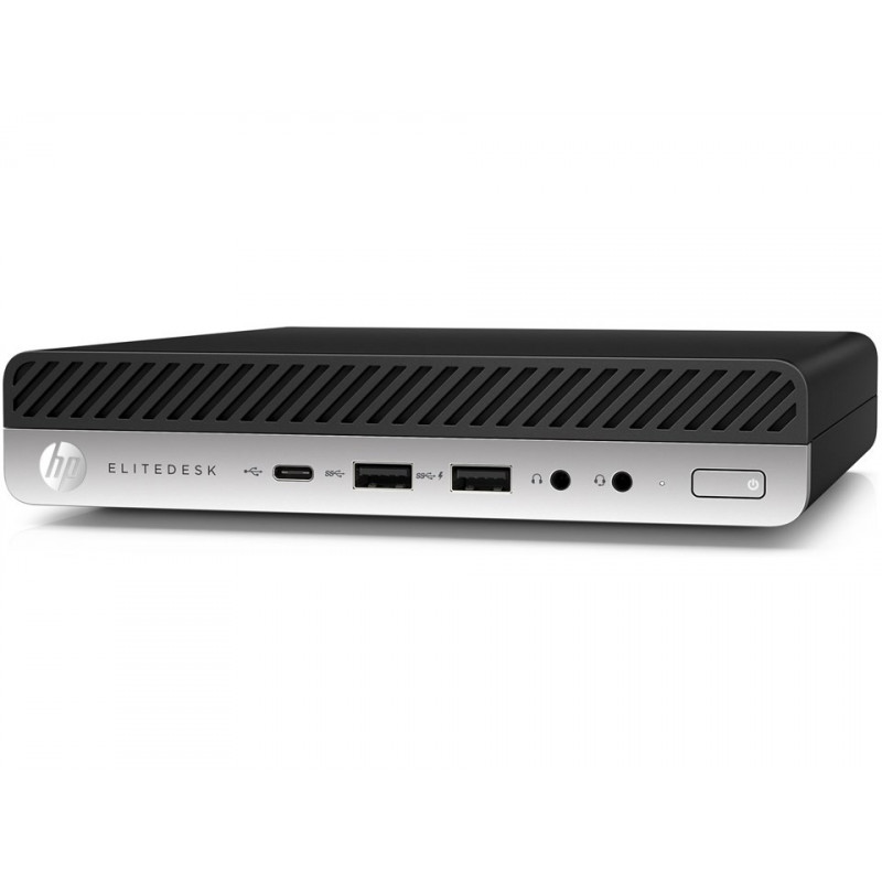 Used desktop computer - HP EliteDesk 705 G5 Mini Ryzen 3 16GB 256GB RX 560X 4GB W11P (beg)