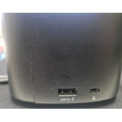USB-C docking station - HP USB-C Thunderbolt Dock G4 universell dockningsstation med stöd för 4 skärmar (280W AC) (beg med spricka)