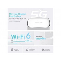 Wireless router - TP-Link Archer NX200 trådlös 5G-router/4G-router med WiFi 6 Dual Band