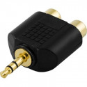 2 x RCA till 3.5 mm-adapter