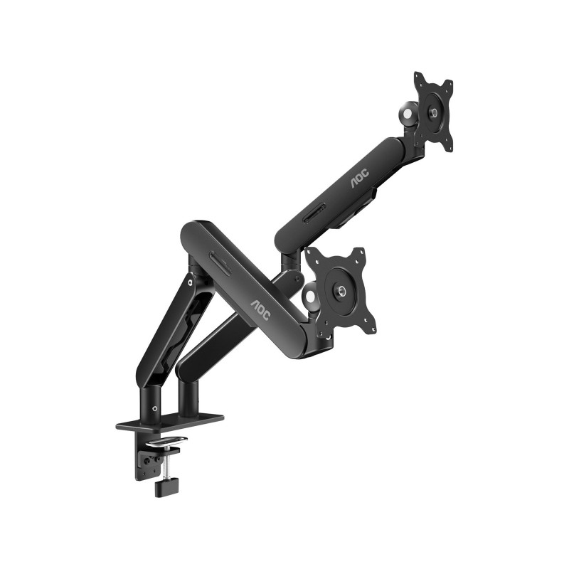 VESA mount for monitor - AOC dubbel monitorarm med skrivbordsfäste för två skärmar 17-34" (max 9 kg/st)