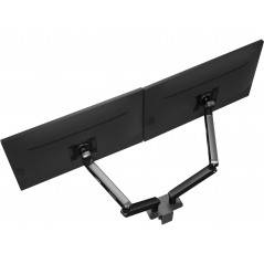 VESA mount for monitor - AOC dubbel monitorarm med skrivbordsfäste för två skärmar 17-34" (max 9 kg/st)