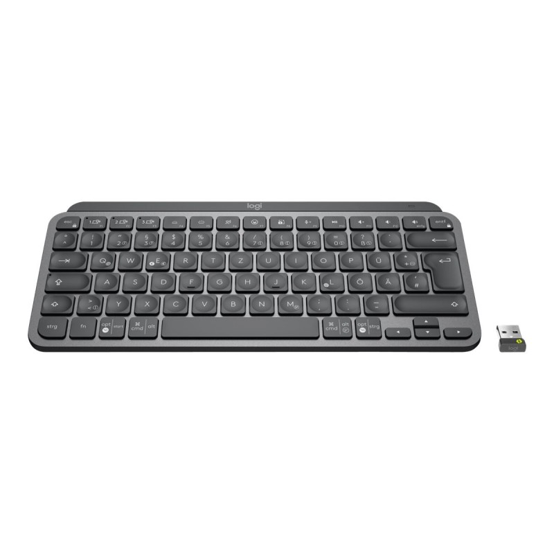 Wireless Keyboards - Logitech MX Keys Mini trådlöst bakbelyst Bluetooth-tangentbord för PC/Mac/iOS/Android/ChromeOS