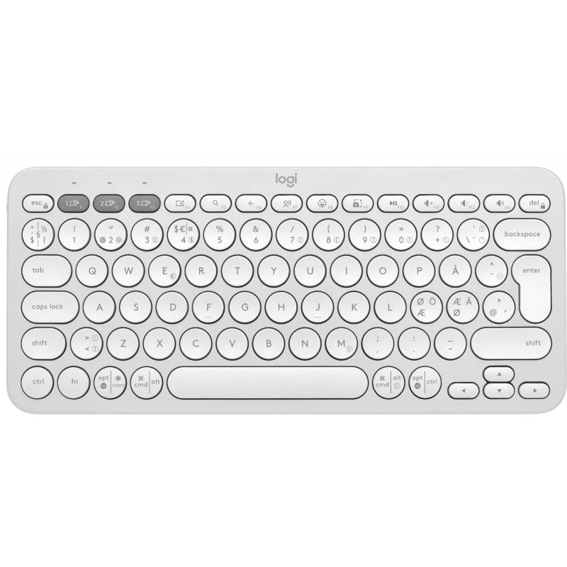 Wireless Keyboards - Logitech Pebble Keys 2 K380s superkompakt trådlöst Bluetooth-tangentbord