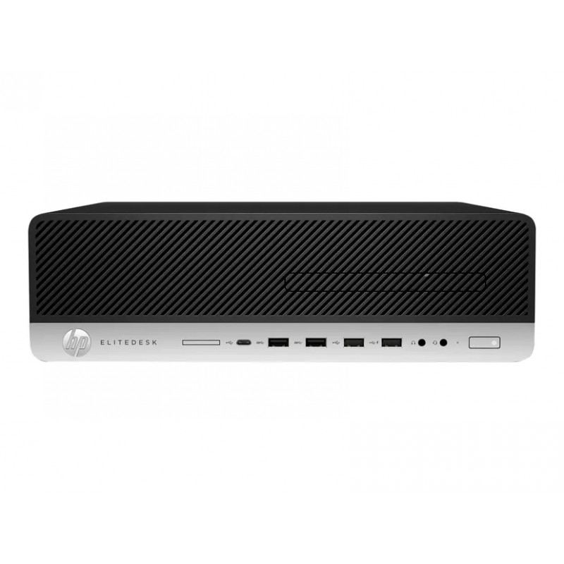 Used desktop computer - HP EliteDesk 800 G4 SFF i7 8GB 256GB W11P med DVD (beg)