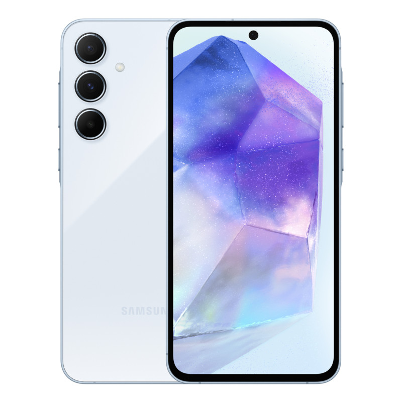 Used Samsung Galaxy - Samsung Galaxy A55 5G 6.6" 128GB Dual-SIM Isblå (beg)