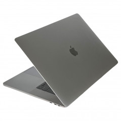 MacBook Pro 2017 15" i7 16GB 512GB SSD med Touchbar Silver (beg med små märken skärm) (max Ventura)