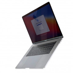 MacBook Pro 2017 15" i7 16GB 256GB med Touchbar Silver (beg med små märken skärm) (max Ventura)