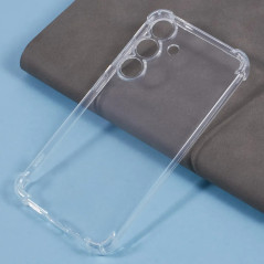 Transparent mobilskal med förstärkta hörn till Samsung Galaxy S25