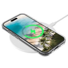 Phone Accessories - Transparent mobilskal till iPhone 16 med stöd för MagSafe