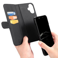 Covers - SiGN magnetiskt 2-i-1 plånboksfodral till iPhone 16