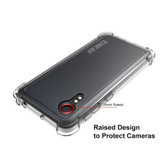 Covers - Enkay transparent stöttåligt mobilskal till Samsung Galaxy Xcover 5