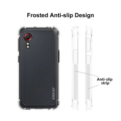 Covers - Enkay transparent stöttåligt mobilskal till Samsung Galaxy Xcover 5