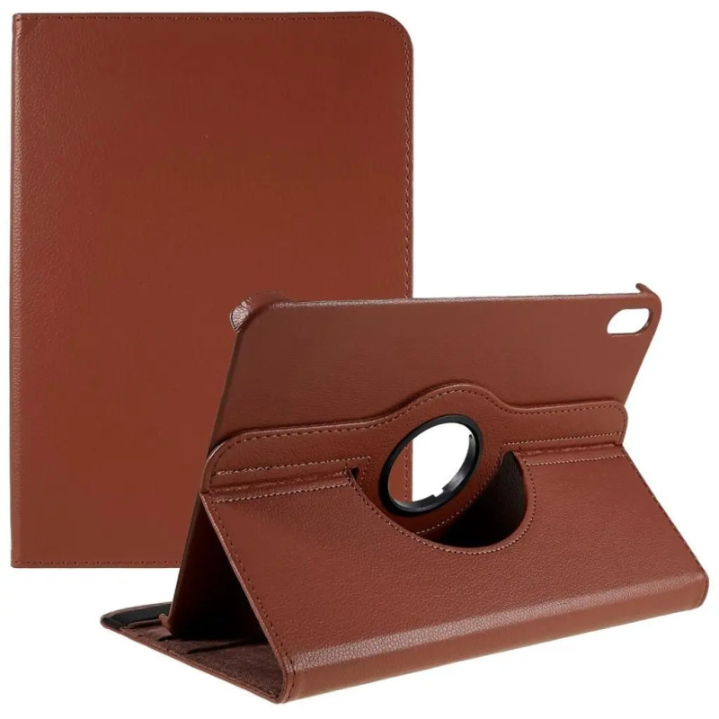 Tablet Cover - Fodral med roterande stöd till iPad 10.9" 10th och 11" 11th Gen (A16) (brunt)