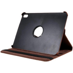 Tablet Cover - Fodral med roterande stöd till iPad 10.9" 10th och 11" 11th Gen (A16) (brunt)