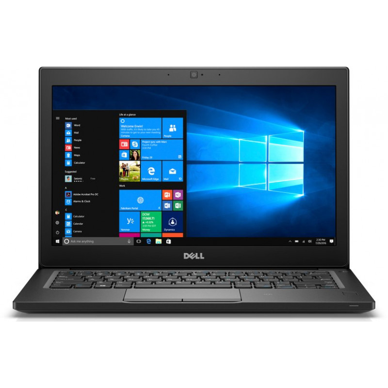 Used laptop 12" - Dell Latitude 7280 12.5" HD i5 (gen 6) 8GB 256GB W10P (beg*)