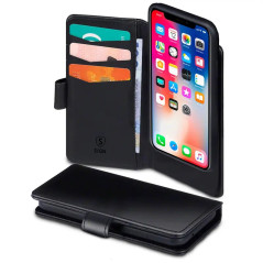SiGN magnetiskt 2-i-1 plånboksfodral till iPhone 12 och iPhone 12 Pro