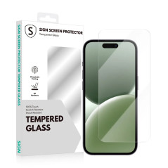 SiGN skärmskydd av härdat glas till iPhone 17 och iPhone 16 Pro