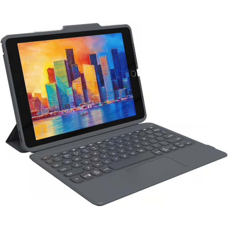 Tablet Keyboard - Zagg Pro Keys fodral med tangentbord och styrplatta för iPad 10.2 7th/8th/9th Gen (2019/2020/2021)