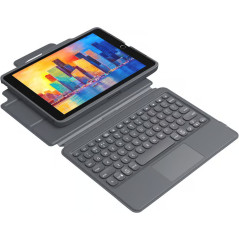 Tablet Keyboard - Zagg Pro Keys fodral med tangentbord och styrplatta för iPad 10.2 7th/8th/9th Gen (2019/2020/2021)