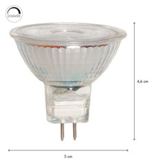 LED-lampa - Dimbar LED-lampa sockel GU5.3 MR16 4.9 Watt (50 W)